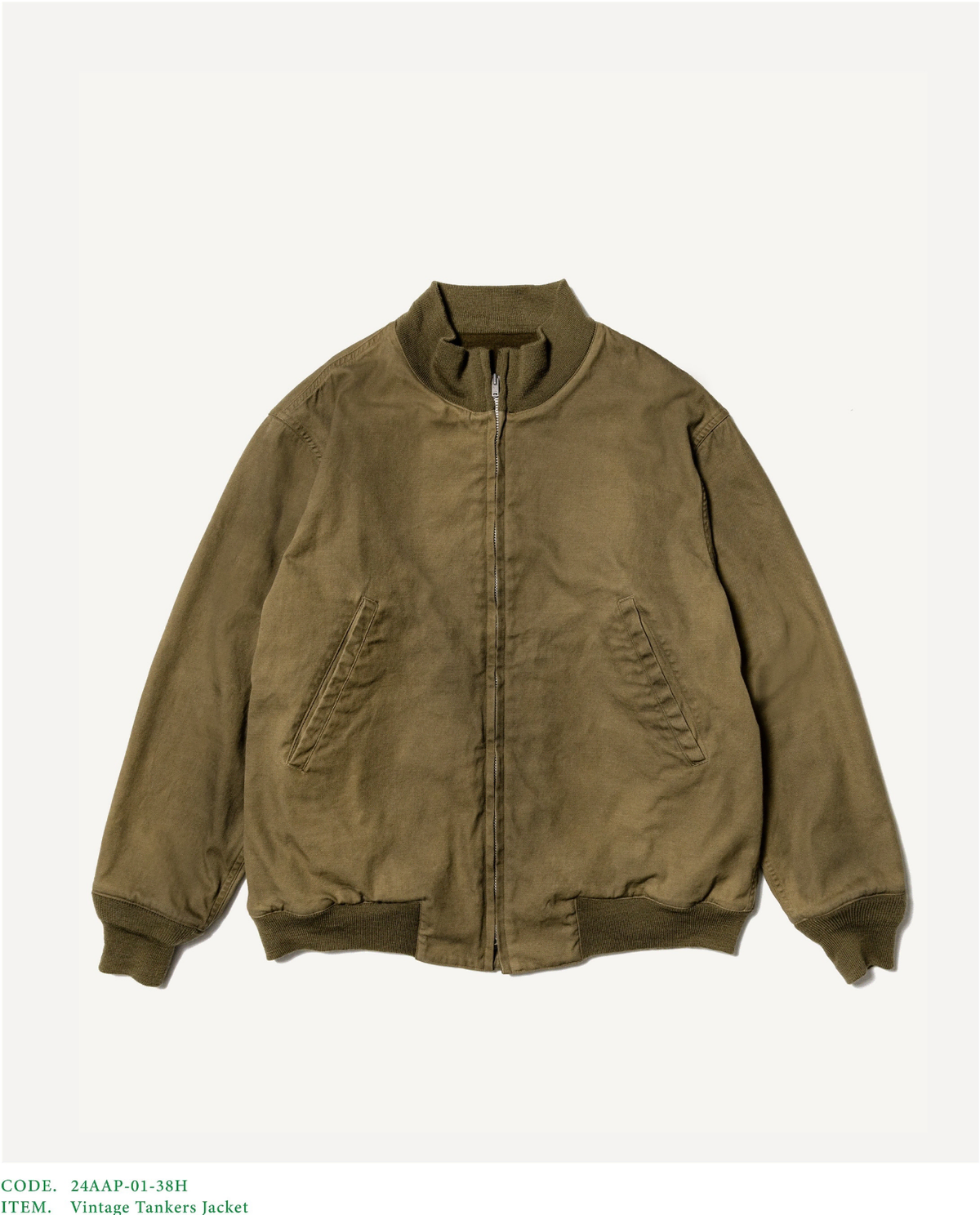 [2] 24aw 아프레쎄 Vintage Tankers Jacket